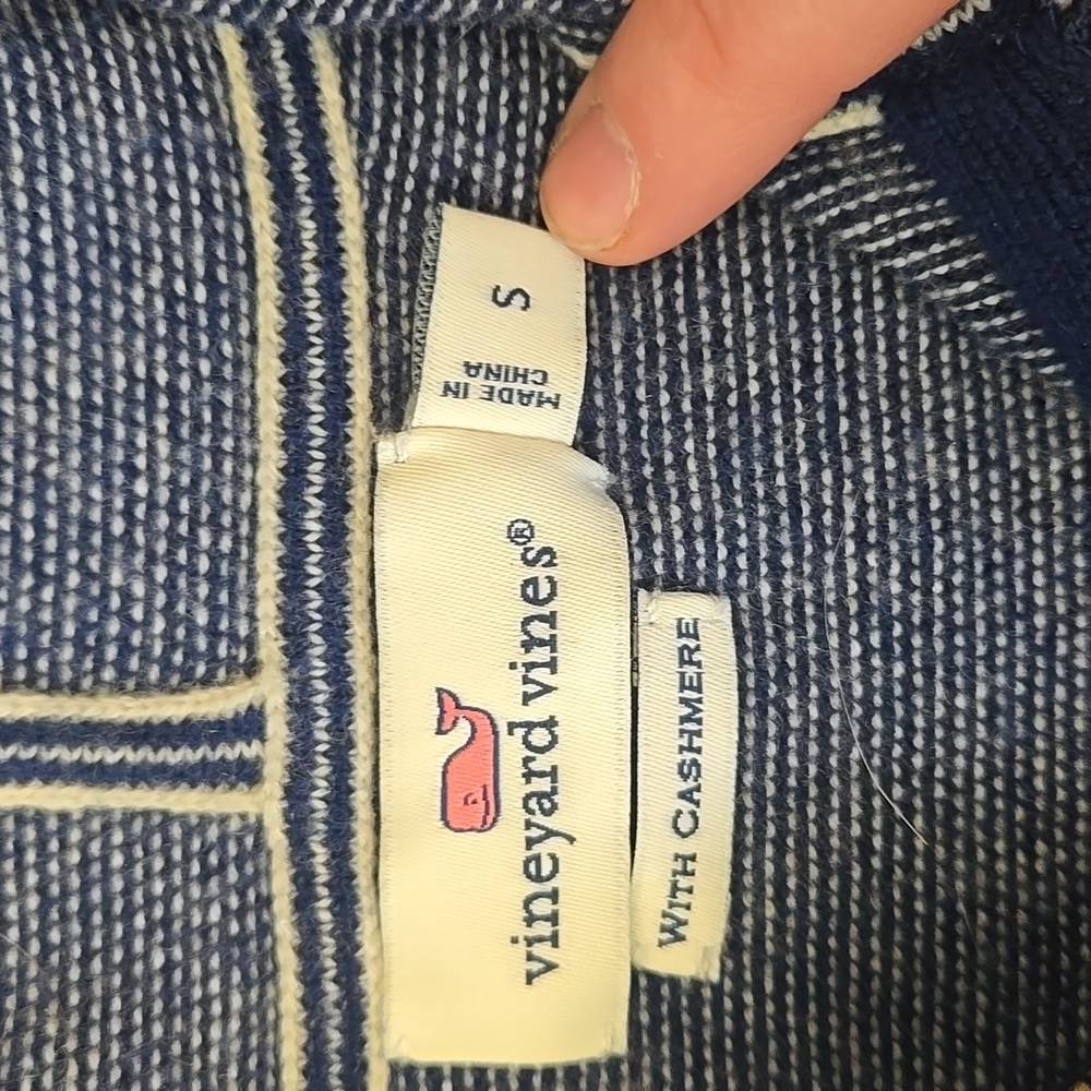 Vineyard Vines Full Zip Sweater, Womens Small - Picture 2 of 13